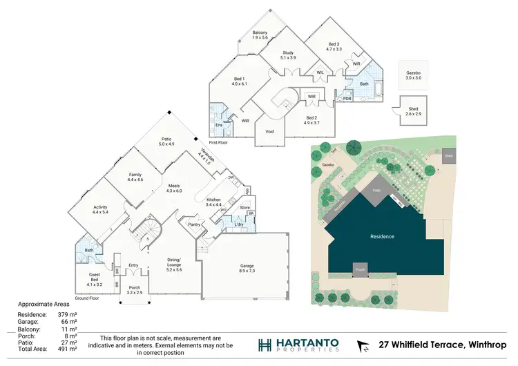 Floorplan of Homely house listing, 27 Whitfeld Terrace, Winthrop WA 6150
