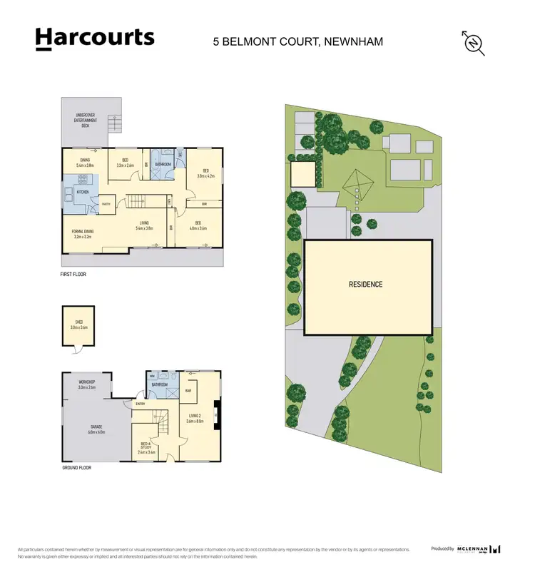 Floorplan of Homely house listing, 5 Belmont Court, Newnham TAS 7248
