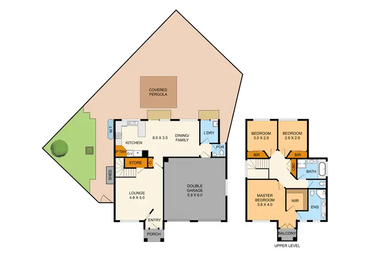 Floorplan of Homely house listing, 47 Watling Grove, Ferntree Gully VIC 3156
