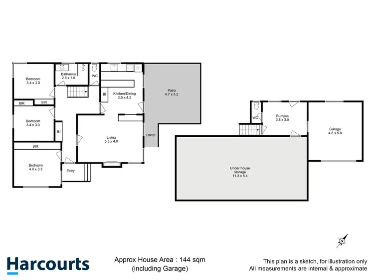 Floorplan of Homely house listing, 19 Rossendell Avenue, West Hobart TAS 7000