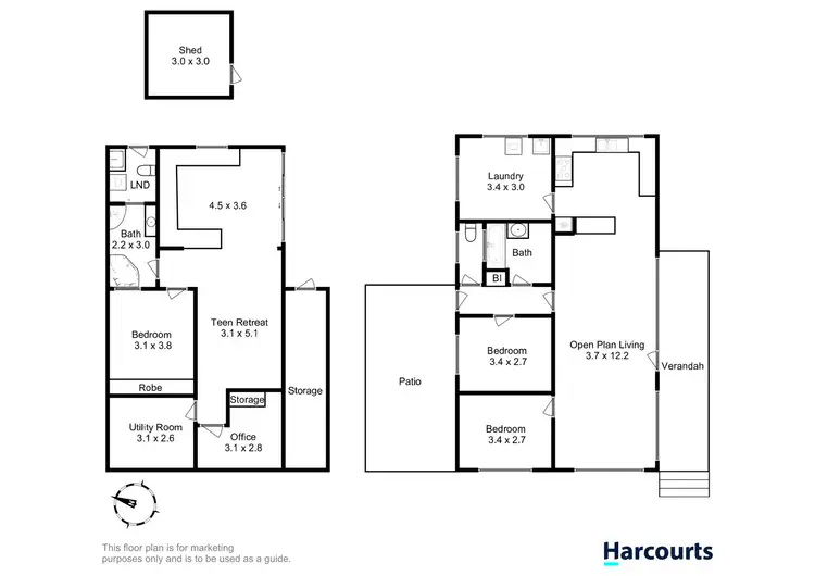 Floorplan of Homely house listing, 151 Linden Road, Primrose Sands TAS 7173