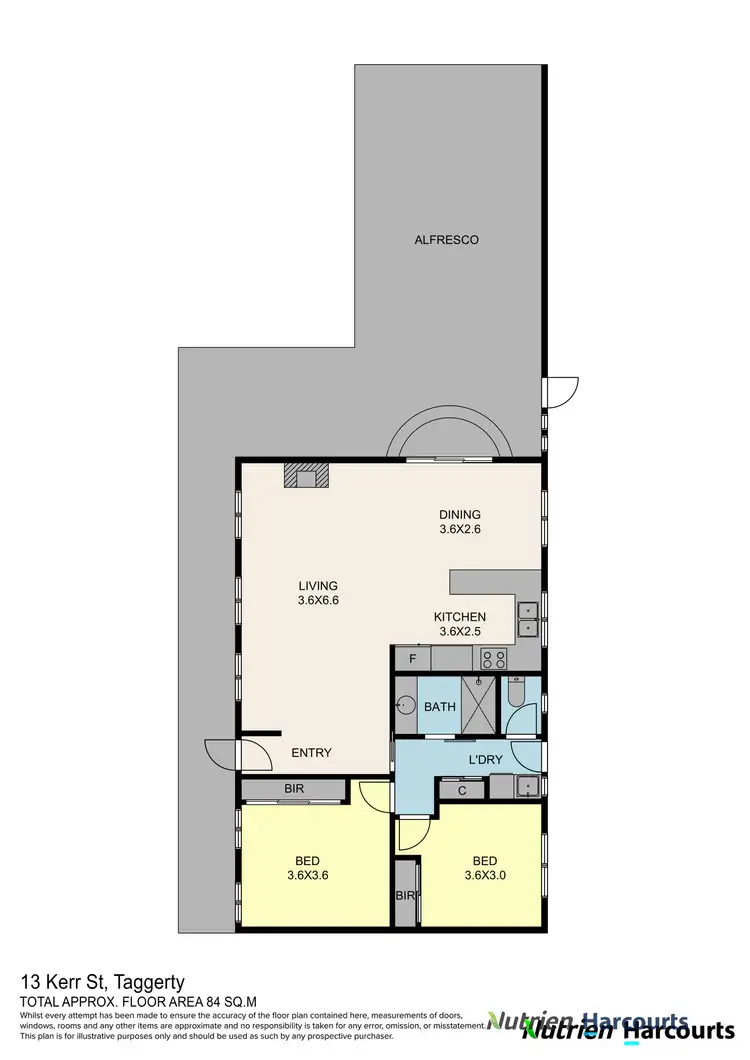 Floorplan of Homely house listing, 13 Kerr Street, Taggerty VIC 3714