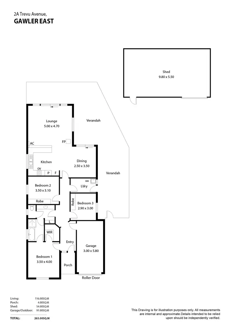 Floorplan of Homely house listing, 2A Trevu Avenue, Gawler East SA 5118