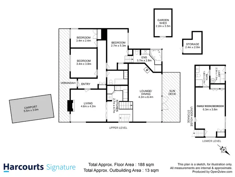 Floorplan of Homely house listing, 7 Petchey Street, Bellerive TAS 7018