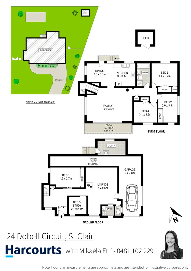 Floorplan of Homely house listing, 24 Dobell Circuit, St Clair NSW 2759
