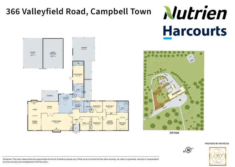 Floorplan of Homely rural property listing, 366 Valleyfield Road, Campbell Town TAS 7210