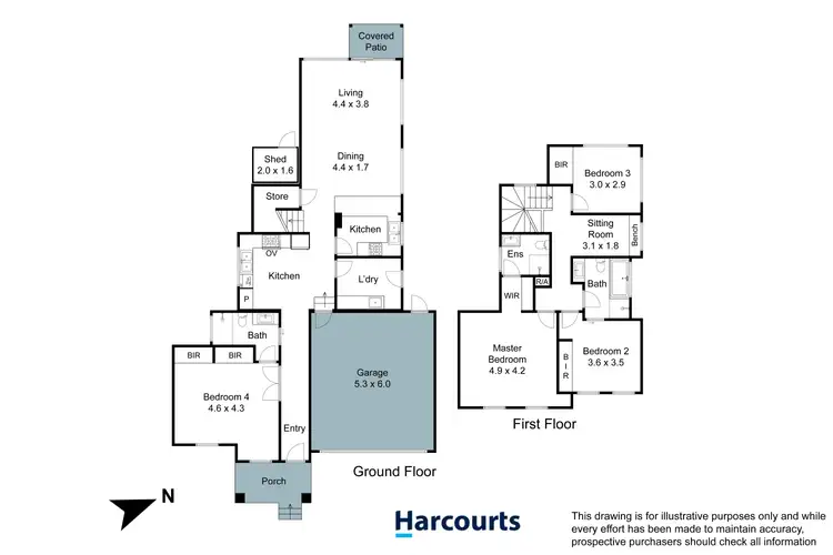 Floorplan of Homely house listing, 7B Sunrise Drive, Mulgrave VIC 3170