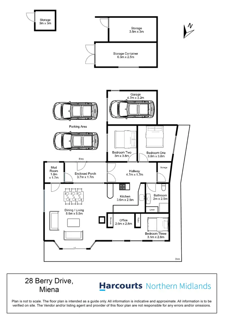 Floorplan of Homely house listing, 28 Berry Drive, Miena TAS 7030
