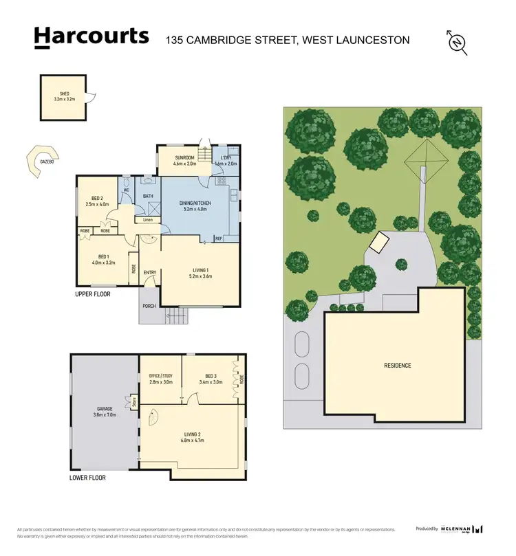 Floorplan of Homely house listing, 135 Cambridge Street, West Launceston TAS 7250