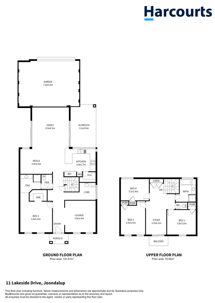 Floorplan of Homely house listing, 11 Lakeside Drive, Joondalup WA 6027