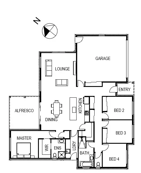 Floorplan of Homely house listing, 8 Gleadow Street, Deloraine TAS 7304
