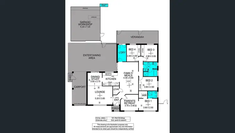 Floorplan of Homely house listing, 9 Mirrabooka Crescent, Hallett Cove SA 5158