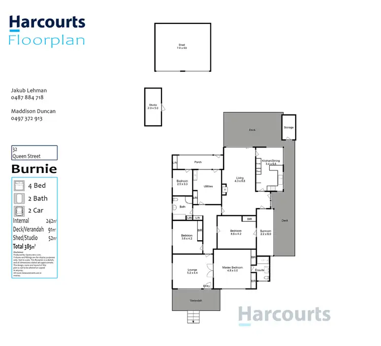 Floorplan of Homely house listing, 32 Queen Street, Burnie TAS 7320