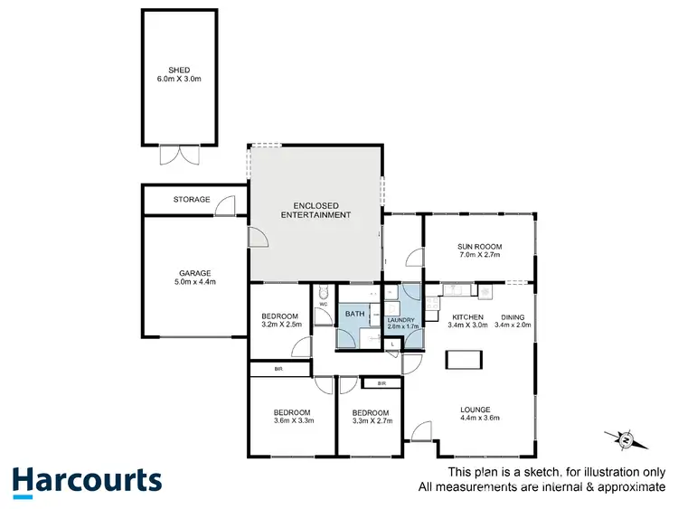 Floorplan of Homely house listing, 49 Redwood Road, Kingston TAS 7050