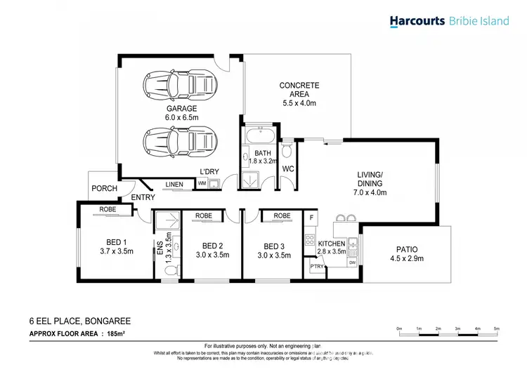 Floorplan of Homely house listing, 6 Eel Place, Bongaree QLD 4507