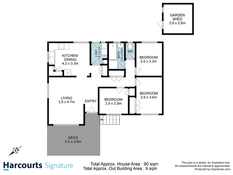 Floorplan of Homely house listing, 51 Bimburra Road, Glenorchy TAS 7010