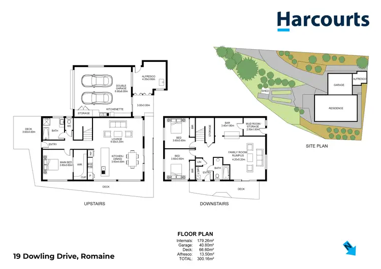 Floorplan of Homely house listing, 19 Dowling Drive, Romaine TAS 7320