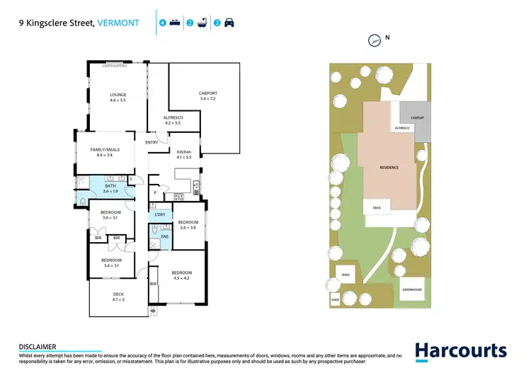 Floorplan of Homely house listing, 9 Kingsclere Street, Vermont VIC 3133