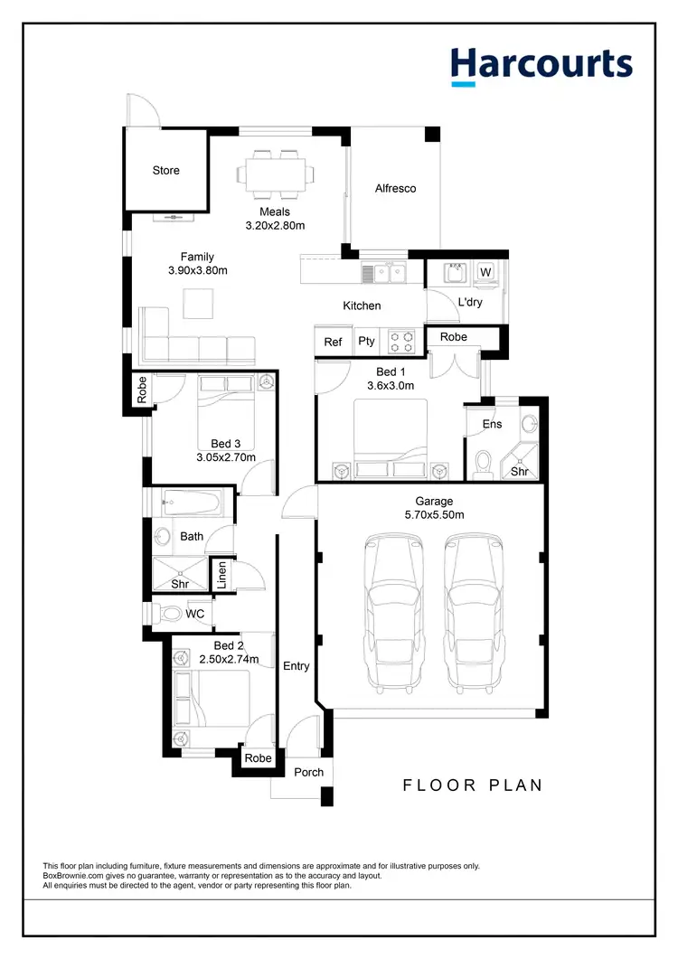 Floorplan of Homely house listing, Address available on request