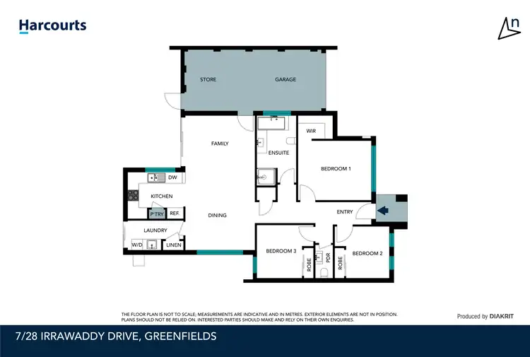 Floorplan of Homely unit listing, 7/28 Irrawaddy Drive, Greenfields WA 6210