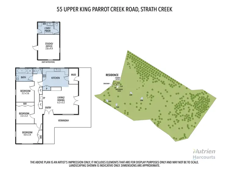 Floorplan of Homely rural property listing, Part 55 Upper King Parrot Creek Road, Strath Creek VIC 3658