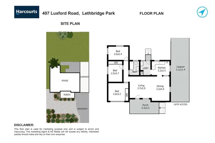Floorplan of Homely house listing, 407 Luxford Road, Lethbridge Park NSW 2770