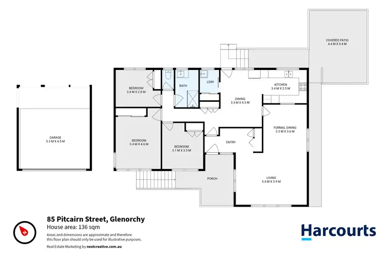 Floorplan of Homely house listing, 85 Pitcairn Street, Glenorchy TAS 7010