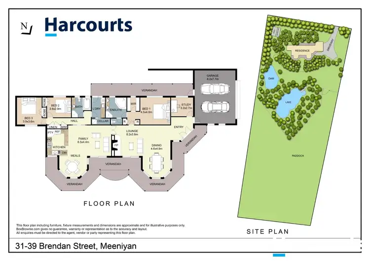 Floorplan of Homely house listing, 31-39 Brendan Street, Meeniyan VIC 3956