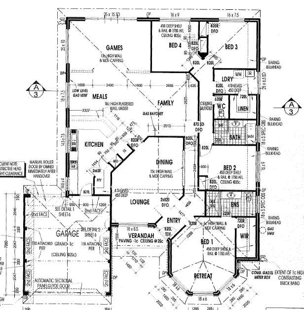 Floorplan of Homely house listing, 397 Kingsway, Landsdale WA 6065