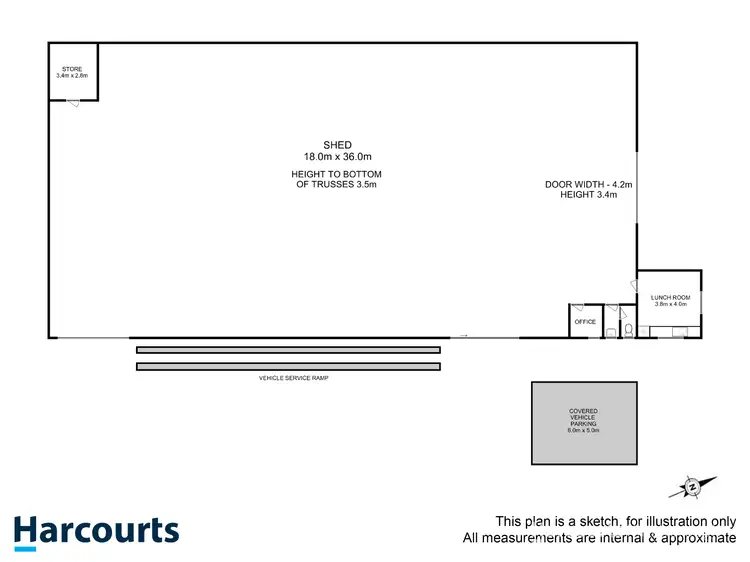 Floorplan of Homely land listing, 22 Thomas Road, Woodbridge TAS 7162