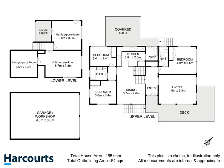 Floorplan of Homely house listing, 80 Crystal Downs Drive, Blackmans Bay TAS 7052