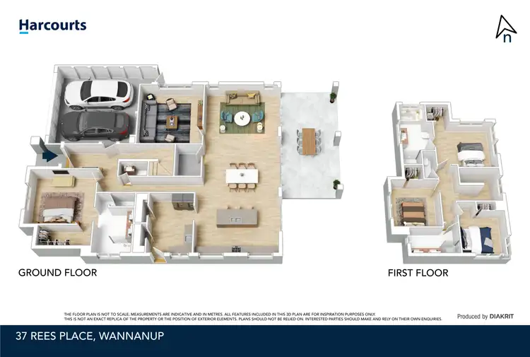 Floorplan of Homely house listing, 37 Rees Place, Wannanup WA 6210