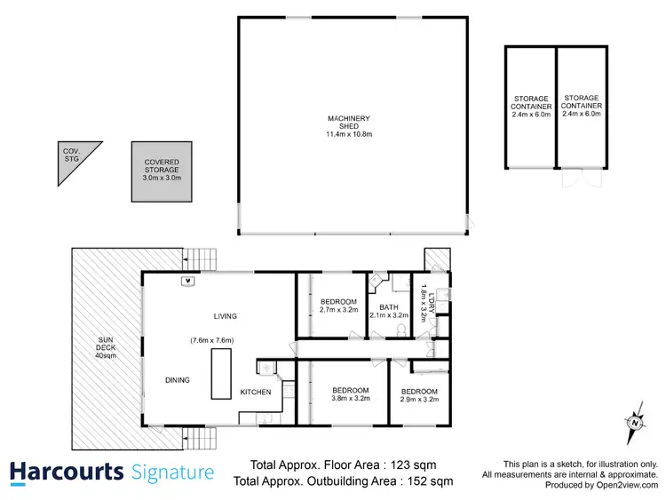 Floorplan of Homely house listing, 273 Grices Road, Tea Tree TAS 7017