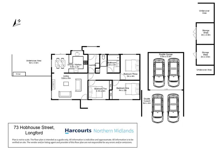 Floorplan of Homely house listing, 73 Hobhouse Street, Longford TAS 7301