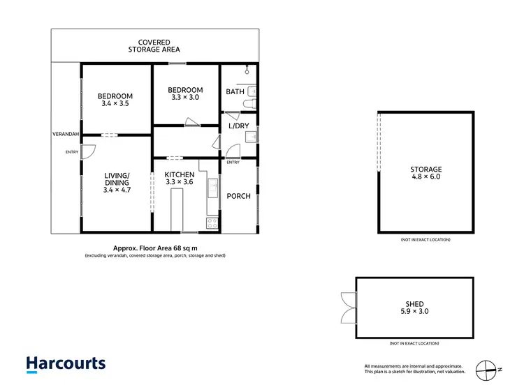 Floorplan of Homely house listing, 1552 Murchison Highway, Yolla TAS 7325