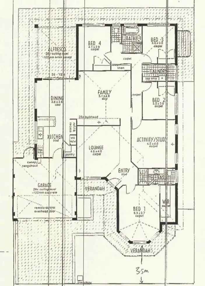 Floorplan of Homely house listing, 30 Kumarina Drive, Secret Harbour WA 6173