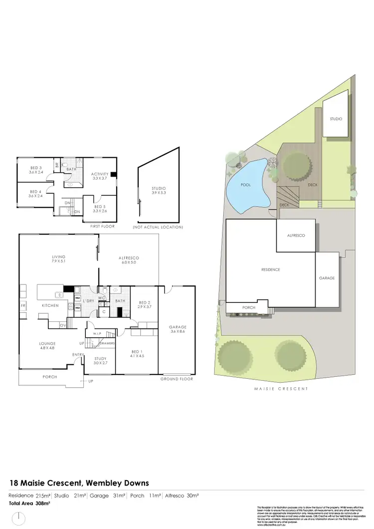 Floorplan of Homely house listing, 18 Maisie Crescent, Wembley Downs WA 6019
