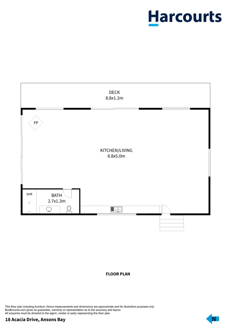 Floorplan of Homely land listing, 18 Acacia Drive, Ansons Bay TAS 7264