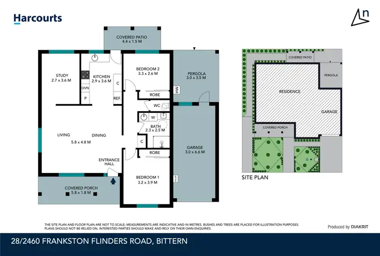 Floorplan of Homely unit listing, 28/2460 Frankston - Flinders Road,, Bittern VIC 3918