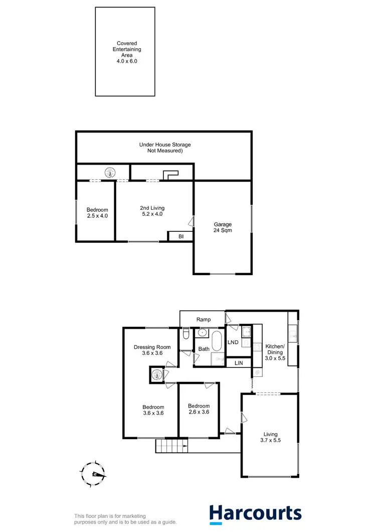 Floorplan of Homely house listing, 24 Lake Vue Parade, Midway Point TAS 7171