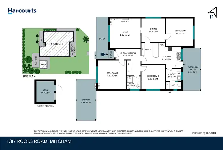 Floorplan of Homely house listing, 1/87 Rooks Road, Mitcham VIC 3132