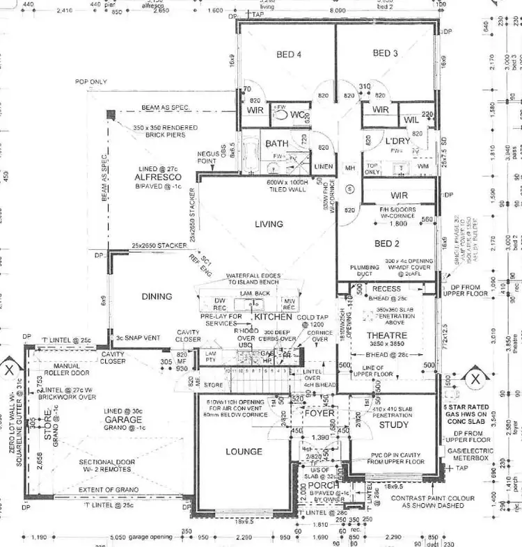 Floorplan of Homely house listing, 42 Topsail Loop, Alkimos WA 6038