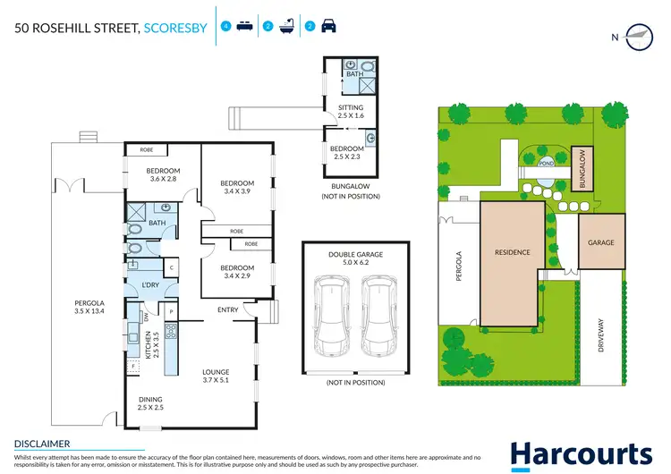 Floorplan of Homely house listing, 50 Rosehill Street, Scoresby VIC 3179