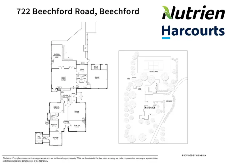 Floorplan of Homely rural property listing, 722 Beechford Road, Beechford TAS 7252