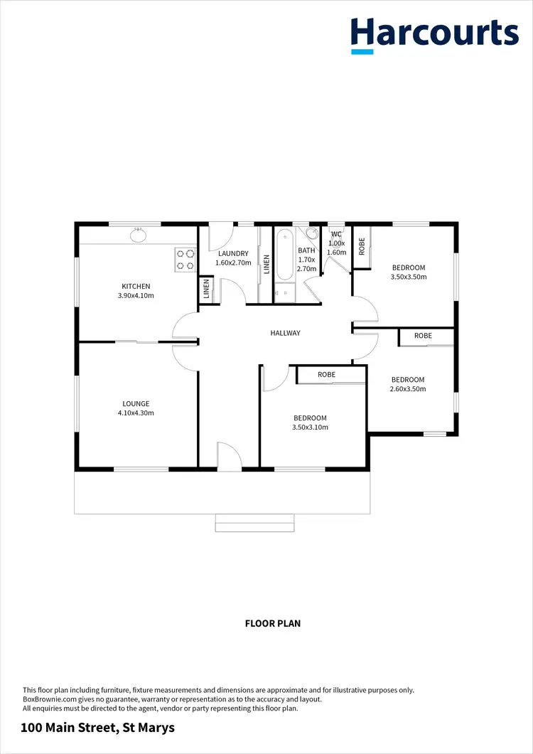 Floorplan of Homely house listing, 100 Main Street, St Marys TAS 7215