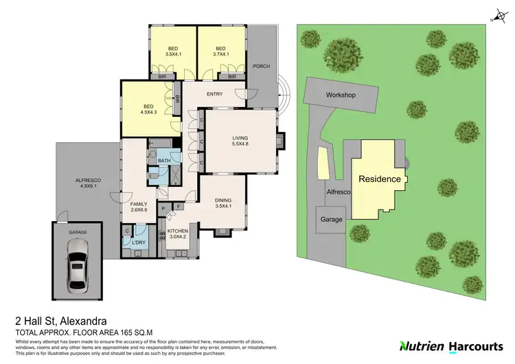 Floorplan of Homely house listing, 2 Hall Street, Alexandra VIC 3714