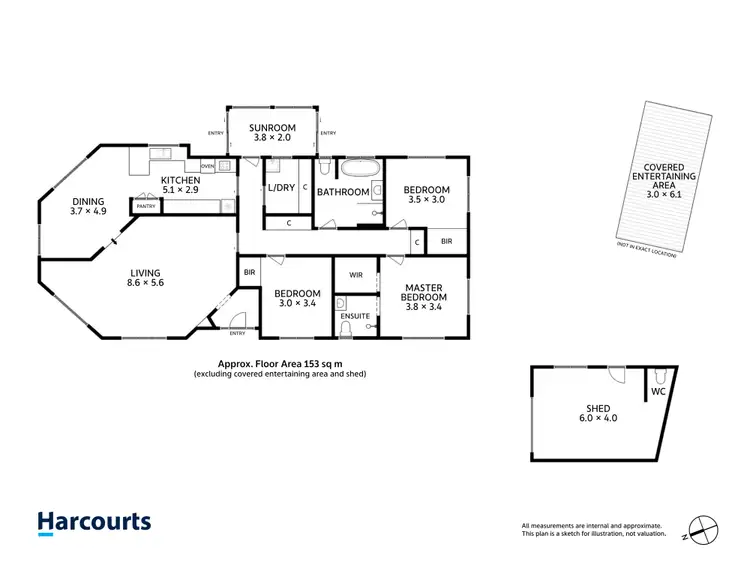 Floorplan of Homely house listing, 304 Preservation Drive, Sulphur Creek TAS 7316