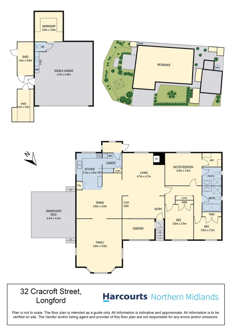 Floorplan of Homely house listing, 32 Cracroft Street, Longford TAS 7301
