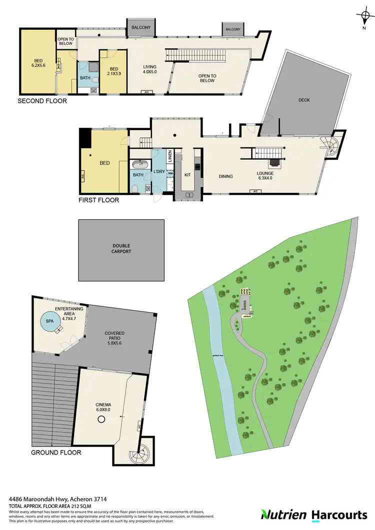Floorplan of Homely rural property listing, 4486 Maroondah Highway, Acheron VIC 3714