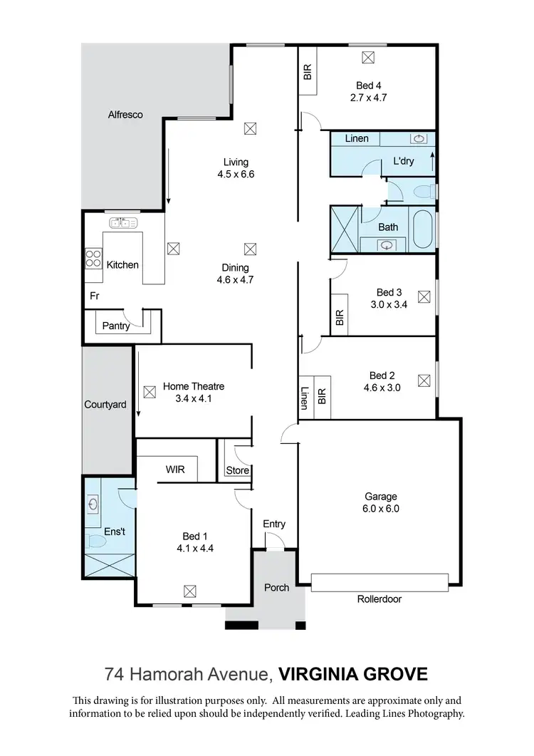 Floorplan of Homely house listing, 74 Hanorah Avenue, Virginia SA 5120